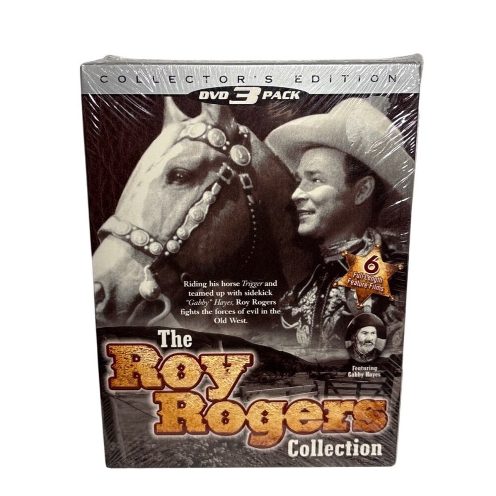 The Roy Rogers Collection DVD 3-Pack Collectors Edition 2004 NEW